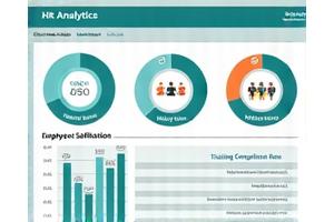 HR Analytics Dashboard mit Mitarbeiter-KPIs
