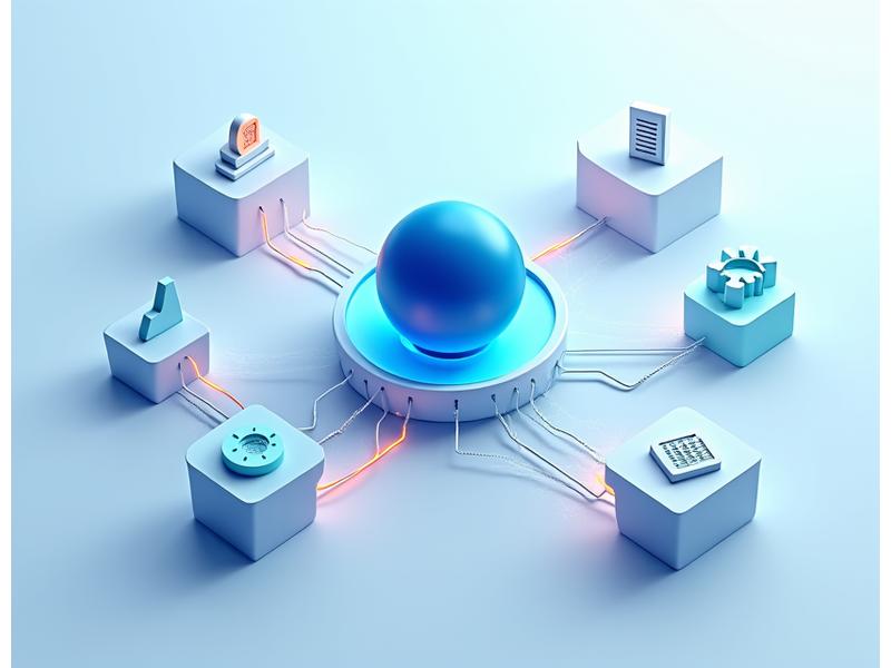 Integrations-Hub Diagramm für Datenquellen