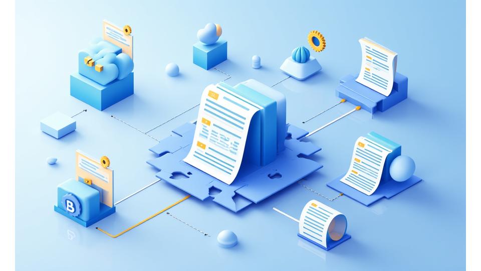 Schema der automatisierten Generierung und Übermittlung regulatorischer Finanzberichte.