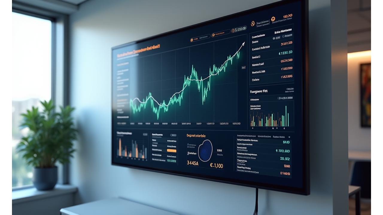 Interaktives KI-Compliance-Dashboard mit Echtzeit-Indikatoren für BaFin, MiFID II und Basel III.