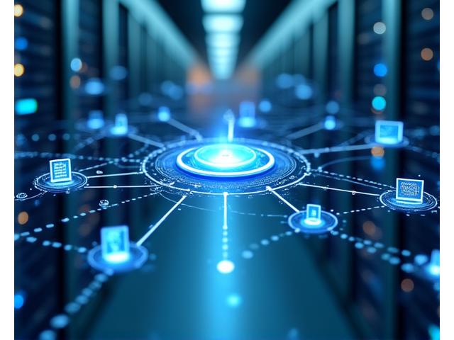 IT-Integrationsarchitektur für ein Krankenhaus mit verbundenen Systemen